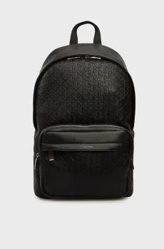 Мужской черный рюкзак EMBLEM AOP EMBOSS Черный ONESIZE Calvin Klein LV04D3202G