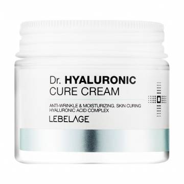 Крем для лица Lebelage Dr. Hyaluronic Cure Cream с гиалуроновой кислотой, 70 мл Крем для лица Lebelage Dr. Hyaluronic Cure Cream с гиалуроновой кислотой, 70 мл