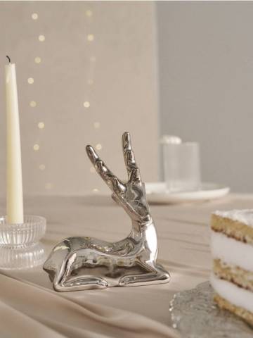 Різдвяна прикраса - срібний