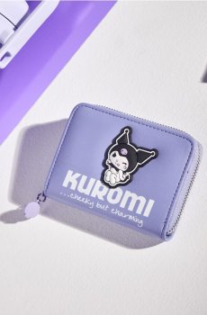 Гаманець зі штучної шкіри Kuromi - різнобарвний