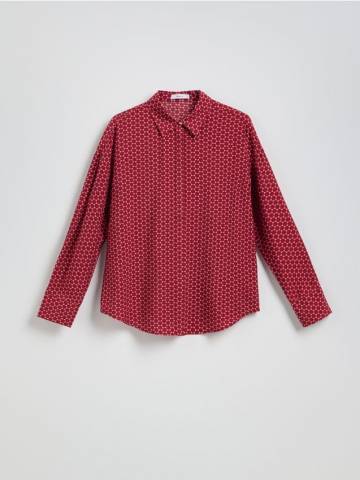 Reserved - LADIES` SHIRT - рожевий - 591EG-30X Reserved - LADIES` SHIRT - рожевий - 591EG-30X