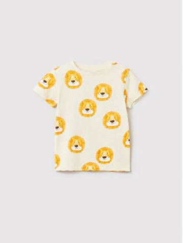 OVS Футболка 1479373 Жовтий Regular Fit OVS Футболка 1479373 Жовтий Regular Fit
