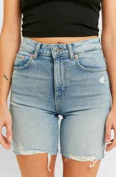 Женские голубые джинсовые шорты Голубой 38 Tally Weijl SSHDEBLAKEC