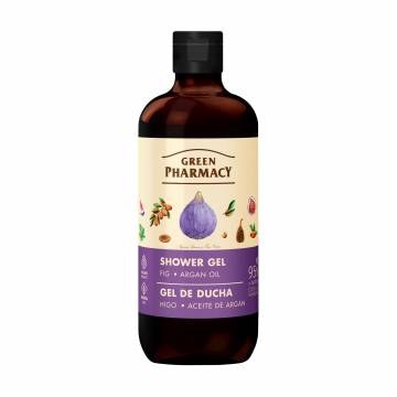 Гель для душа Green Pharmacy Shower Gel Инжир и аргановое масло, 500 мл Гель для душа Green Pharmacy Shower Gel Инжир и аргановое масло, 500 мл