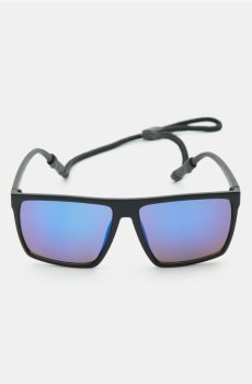 Сонцезахисні окуляри з регульованим ремінцем - чорний