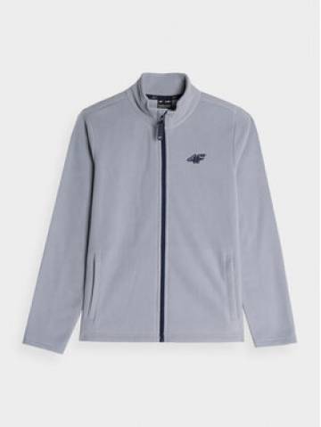 4F Флісовий реглан 4FJAW23TFLEM105 Сірий Regular Fit 4F Флісовий реглан 4FJAW23TFLEM105 Сірий Regular Fit