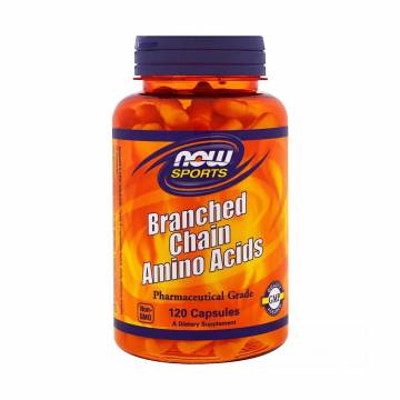 Комлекс аминокислот с разветвленными цепями NOW foods Sports Branched Chain Amino Acids, 120 капсул Комлекс аминокислот с разветвленными цепями NOW foods Sports Branched Chain Amino Acids, 120 капсул
