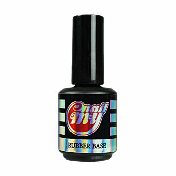 Каучуковая база под гель-лак My Nail Rubber Base прозрачная, 15 мл Каучуковая база под гель-лак My Nail Rubber Base прозрачная, 15 мл