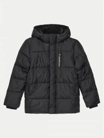Calvin Klein Jeans Пуховик Essential IB0IB01276 Чорний Regular Fit Calvin Klein Jeans Пуховик Essential IB0IB01276 Чорний Regular Fit
