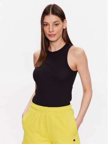 Champion Топ 116251 Чорний Regular Fit Champion Топ 116251 Чорний Regular Fit