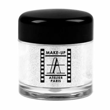 Рассыпчатая перламутровая пудра для век Make-Up Atelier Paris Pearl Powder PP01 White, 4 г Рассыпчатая перламутровая пудра для век Make-Up Atelier Paris Pearl Powder PP01 White, 4 г