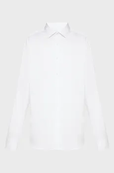 Мужская белая рубашка Белый 45 Karl Lagerfeld 554680.605080;10