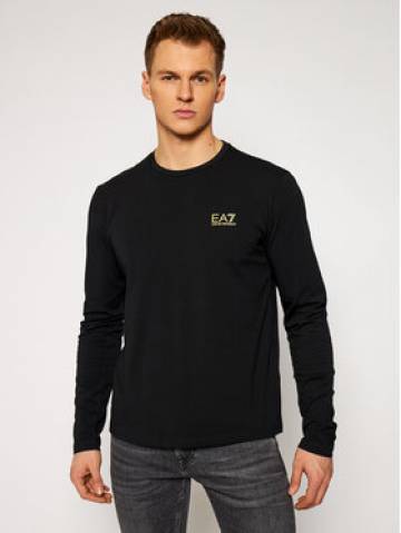 EA7 Emporio Armani Longsleeve 8NPT55 PJM5Z 0208 Чорний Regular Fit EA7 Emporio Armani Longsleeve 8NPT55 PJM5Z 0208 Чорний Regular Fit