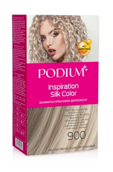 Безаммиачная крем-краска для волос Podium Inspiration Silk Color 900 Очень светло-русый, 150 мл