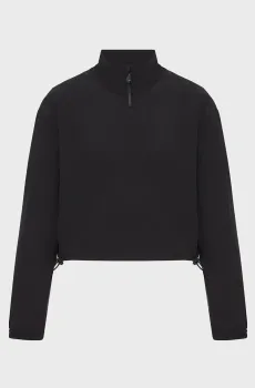 Женская черная ветровка Черный S Calvin Klein LVGWS5O502