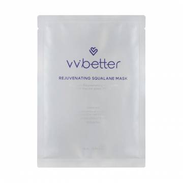 Омолаживающая тканевая маска для лица VVbetter Rejuvenating Squalane Mask со скваланом, 28 мл