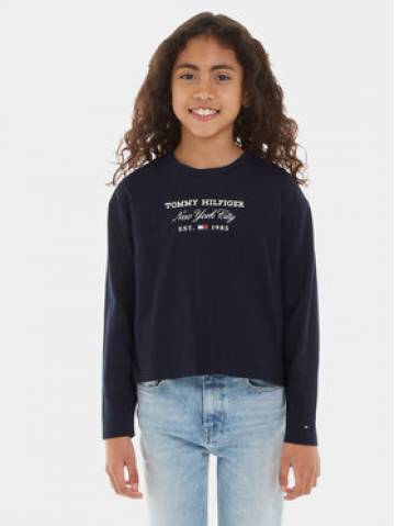 Tommy Hilfiger Блузка KG0KG07643 M Cиній Regular Fit Tommy Hilfiger Блузка KG0KG07643 M Cиній Regular Fit