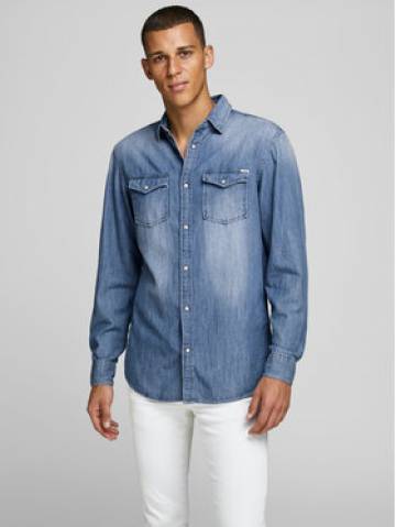 Jack&Jones Сорочка Sheridan 12138115 Голубий Slim Fit Jack&Jones Сорочка Sheridan 12138115 Голубий Slim Fit