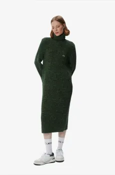 Женское зеленое платье Зеленый 36 Lacoste EF241515Y