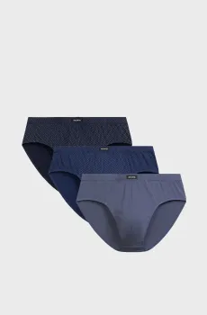 Мужские трусы (3 шт) Разноцветный XL Atlantic 3MP-202