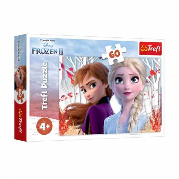 Пазлы Trefl Disney Ледяное сердце 2 Волшебный мир Анны и Эльзы, от 4 лет, 60 элементов (17333) Пазлы Trefl Disney Ледяное сердце 2 Волшебный мир Анны и Эльзы, от 4 лет, 60 элементов (17333)