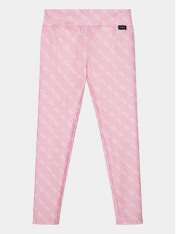 Guess Легінси J4RB02 MC01P Рожевий Slim Fit Guess Легінси J4RB02 MC01P Рожевий Slim Fit