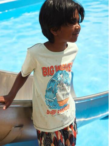 NAME IT Шорти для плавання 13213884 Cиній Regular Fit