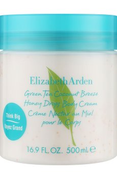 Парфюмированный крем для тела Elizabeth Arden Green Tea Coconut Breeze женский, 500 мл