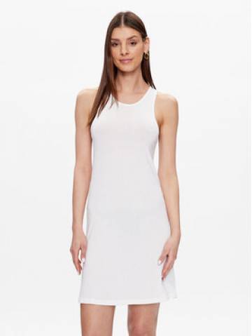 Calvin Klein Swimwear Пляжна сукня KW0KW02145 Білий Slim Fit Calvin Klein Swimwear Пляжна сукня KW0KW02145 Білий Slim Fit