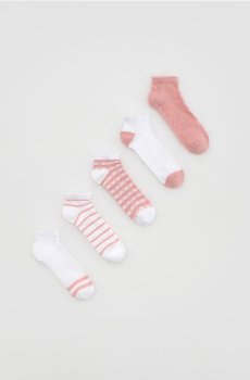Reserved - Шкарпетки, набір з 5 - білий - 9266W-00X