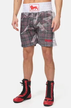 Мужские серые шорты в клетку Серый L Lonsdale 160030