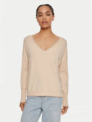 Liu Jo Светр WF4009 MS49I X0623 Бежевий Regular Fit Liu Jo Светр WF4009 MS49I X0623 Бежевий Regular Fit