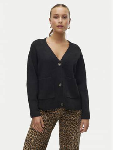 Vero Moda Кардиган Boom 10320457 Чорний Loose Fit Vero Moda Кардиган Boom 10320457 Чорний Loose Fit