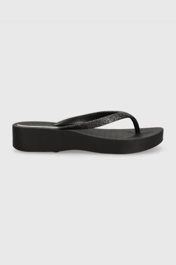 Вьетнамки Ipanema MESH CHIC PL женские цвет чёрный на платформе 83386-AJ496 Вьетнамки Ipanema MESH CHIC PL женские цвет чёрный на платформе 83386-AJ496