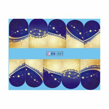 Водные наклейки для ногтей Vizavi Professional BN (BN-207) Водные наклейки для ногтей Vizavi Professional BN (BN-207)