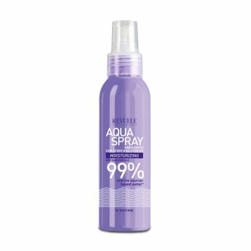 Увлажняющий спрей для лица и тела Revuele Moisturising For Face & Body Aqua Spray, 200 мл Увлажняющий спрей для лица и тела Revuele Moisturising For Face & Body Aqua Spray, 200 мл