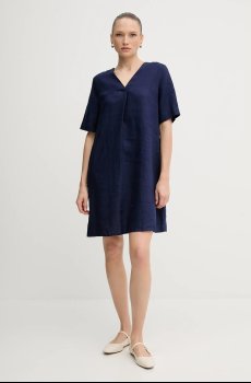 Льняное платье United Colors of Benetton