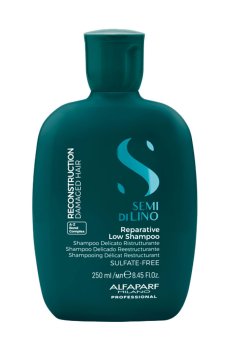 Шампунь для поврежденных волос Alfaparf Milano Semi Di Lino Reconstruction Reparative Low Shampoo, 250 мл