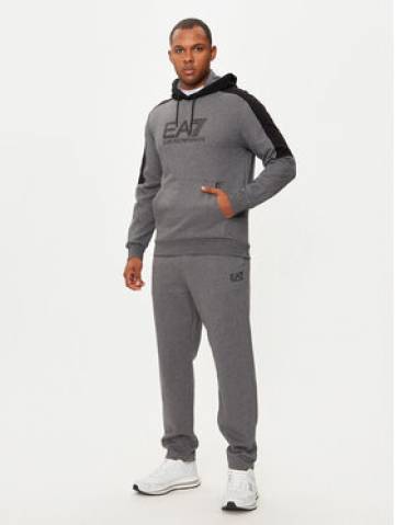 EA7 Emporio Armani Спортивний костюм 6DPV65 PJVTZ Сірий Regular Fit EA7 Emporio Armani Спортивний костюм 6DPV65 PJVTZ Сірий Regular Fit