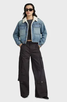 Женские черные карго Mega Cargo Черный 26 G-Star RAW D23575,D387