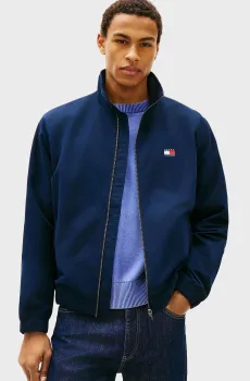 Мужская темно-синяя куртка ESSENTIAL Синий L Tommy Jeans DM0DM22720