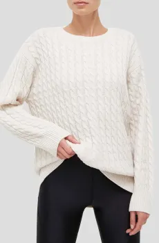 Женский белый свитер Белый XS DKNY DP3T9512