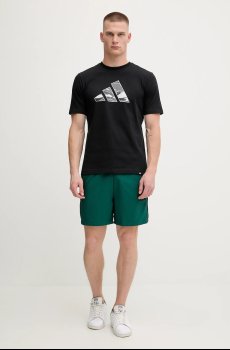 Хлопковая футболка adidas