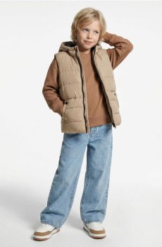 Широкі джинси - синій