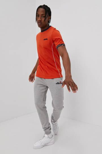 Брюки Ellesse мужские цвет серый с аппликацией Брюки Ellesse мужские цвет серый с аппликацией