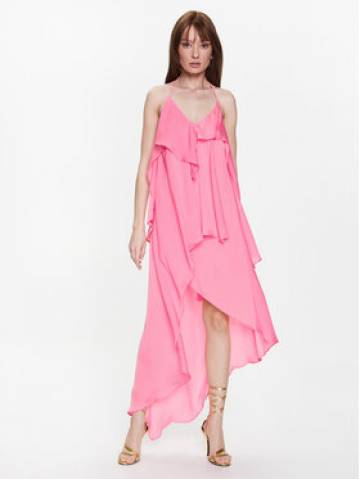 Pinko Коктейльна сукня 100710 A0NP Рожевий Regular Fit Pinko Коктейльна сукня 100710 A0NP Рожевий Regular Fit