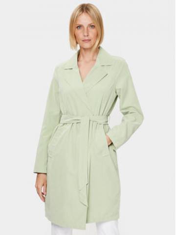 Vero Moda Тренч Billie Daisy 10281638 Зелений Regular Fit Vero Moda Тренч Billie Daisy 10281638 Зелений Regular Fit