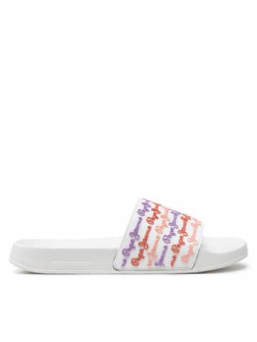 Pepe Jeans Шльопанці Slider Set W PLS70145 Білий Pepe Jeans Шльопанці Slider Set W PLS70145 Білий