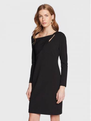 DKNY Повсякденна сукня DD2J141A Чорний Regular Fit DKNY Повсякденна сукня DD2J141A Чорний Regular Fit