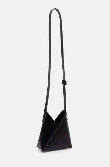 Кожаная сумка MM6 Maison Margiela цвет чёрный SB6ZI0014.P7183 Кожаная сумка MM6 Maison Margiela цвет чёрный SB6ZI0014.P7183